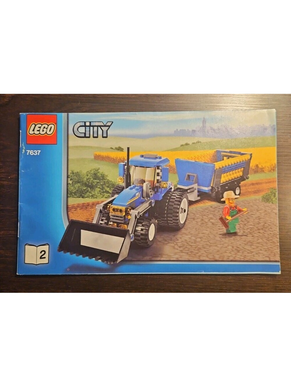 LEGO City 7637 Farm Instruction Manual Booklet 2 Only Vintage 2009...